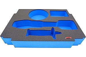 APTEX. APTEX Schaumeinlage passend für Makita Akku-Winkelschleifer DGA 517 MakPac Gr. 2-3