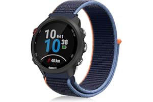 Th-some 20mm Correa para Garmin Forerunner 245 - Pulsera de Nylon para Garmin Forerunner 645,Band de Reloj Pulsera de Reemplazo Sports Banda para Garmin Vivoactive 3/3 Music/Vivomove HR/Vivomove