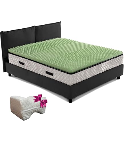 NAP&SLEEP Materasso In Memory Foam Alla Lavanda – Sensazione Media, Copertura Fredda Al Tatto, Altezza 30,5 Cm, Antiscivolo, Formato Matrimoniale USA