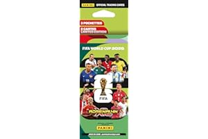 Panini Coupe du Monde DE LA FIFA 2026 Trading Cards Game Blister 3 Pochettes + 2 Cartes édition limitée