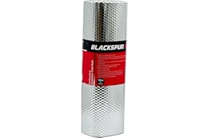 OPTIMAL PRODUCTS Radiator Foil Reflector Roll 10m x 60cm – Heat Reflective Radiator Foil Panels and Insulation Sheet – Radiator Reflector Foil for Behind Radiators – Thermal Radiator Insulation Includes Sticky Pads