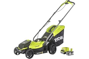 Ryobi RLM18X33B40 5133004306 Kosiarka do Trawy, 18V, Oneplus Lithium Plus, 1 Akumulator 4,0 Ah-1, Ładowarka
