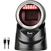 NETUM 2D / QR Omnidirectional Barcode Scanner Pdf417 1D Flatbed Desktop - View #11