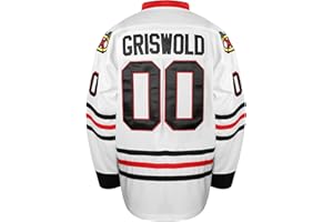 PHM Herren Clark Griswold Jersey #00 X-Mas Weihnachten Urlaub Film Eishockey Trikots genäht S-XXXL