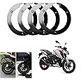 Vagary Bike Wheel Cover for 17 inch Wheel for TVS Apache RTR 160 4V(Black)