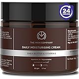 The Man Company Non-Sticky Daily Moisturizing Cream For Dry Skin | Moisturises, Hydrates & Reduces Dark Spots with Shea Butte