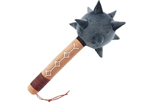 Lullaberry Medieval Knight Battle Mace - Safe Plush Soft Pretend Play Weapons - Gifts for Kids