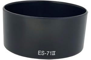 Braleto Parasoleil ES-71II pour Canon EF 50mm f/1.4 USM Objectif Parasoleil Accessoires pour Appareil Photo protège l'objectif et évite Les Reflets