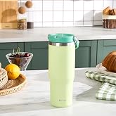 Emsan Star Ice Pipetli &Ccedil;elik Sızdırmaz Termos 900 Ml Mint