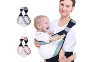 HERYAMESS Transpirable Fulares Portabebé,Portabebés Ajustable Koala,Portador de Bebé,Portabebés Recién Nacidos,Fulares Portabebé (3)