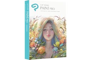 GRAPHIXLY CLIP STUDIO PAINT PRO - Version 1 - Licence perpétuelle - pour Windows et MacOS, Édition française