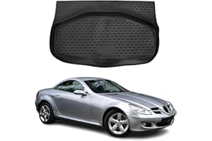 ‎OMAC OMAC Kofferraummatte Kofferraumwanne kompatibel mit Mercedes SLK Klasse R171 2004-2011 Gummi TPE