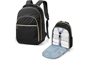 BOXSAM Handgepäck Rucksack 45x36x20 Easyjet, Travel Backpack 40x20x25 für Ryanair Wanderrucksack für Damen Herren, Flugzeug Carry-Ons Reiserucksack Casual Dayback Wasserdicht Business Rucksack