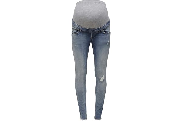 JACK & JONES dam jeans Olmblush Mid Sk Ank Raw Dnm