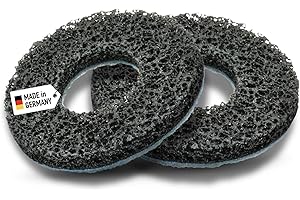 SW-Stahl 302230L-1 Radnabenschleifer-Ersatzreinigungsscheiben, 2 Stück I Aufsatz für Schlagschrauber I Radnaben Reiniger I Multitool Schleifaufsatz