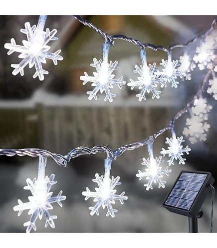 Luci Solari A Cascata 100 LED Con 8 Modalità, IP65, 3 M Di Cavo + 5 M Di Luci, Ricarica Solare, Per Esterno E Interno, Luce Calda