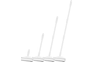 Pet Hair Remover Roller, AISIR Lint Roller with 1 Adjustable Detachable Handle + 9 Refills, Animal Hair Removal Brush, Easy to Clean the Pet Fur from Carpet, Furniture, Clothes, bedding, Sofa.