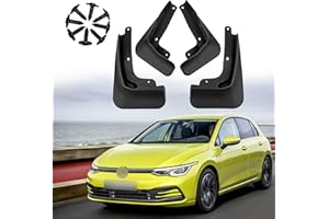 ERMWALR for VW Golf 8 MK8 2020 2021 2022 2023 Mud Flaps - Set of 4 No Drilling Required Car Fenders Flexible PP Mud Flap Splash Guard(Glf 8 20-23)