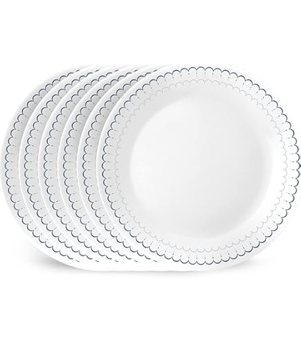 Corelle Livingware Ocean Blues 8.5" Lunch Plate (Set Of 8 - View #12