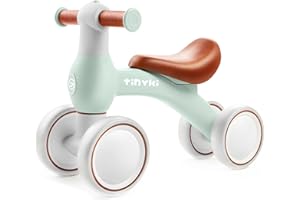 TINYKI Bici Bebe 1 Año a 2 Sin Pedales, Bicicleta Niño 1 Año, de Equilibrio, Correpasillos Ultraligero, Juguetes Niños | Regalos Originales Bebé para Cumpleaños