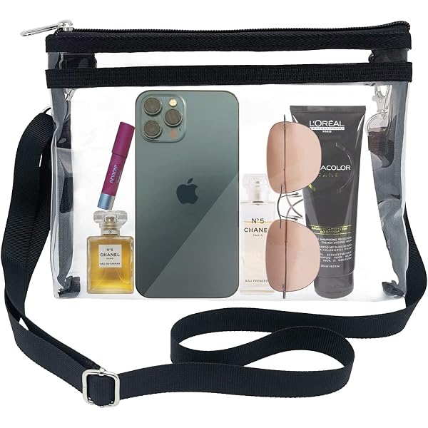Enkrio 2 Stück Transparente Reise-Make-up-Taschen – Wasserdichte PVC Kosmetiktasche Für Handgepäck