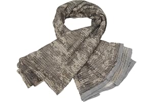 HYOUT Taktischer Militär-Halstuch, Woodland Camo Schal Sniper Schleier Desert Shemagh für Wargame Outdoor Sports…