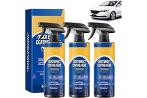 YOOYAN Quick Effect Coating Agent for Car, Schnellwirkungs-Beschichtungsmittel, 3 Stuck Auto-Beschichtungsspray, Autos Kratzer Entferner, Beschichtungsspray Autolack, Spray Auto, Wasserfestes, öLfestes