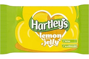 HARTLEY'S Préparation pour Gelée au citron| Sans matière grasse | Saveur citron | À base de gélatine | Sans Colorant artificiel - 135g