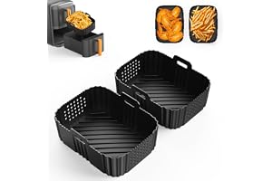 Ninja Varmluftsfritös tillbehör för Ninja Double Stack XL SL400EU, 2 st. silikoninsatser silikonform för AF300EU, AF400EU, AF