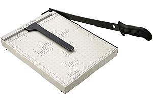 COOCHEER Taglierina per carta A4, Taglia Carte per Ufficio Professionale