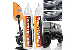 Galitoon Pintura de retoque para autos, Reparador de, reparador de rayones de coche, Reparación de rayones de coche 2-en-1, y fácil para reparar pequeños rayones automotrices (Negro-2)