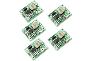 Hailege 5pcs 3A Mini DC-DC Buck Module 24V to 12V 9V 5V 3V Adjustable Step Down Module