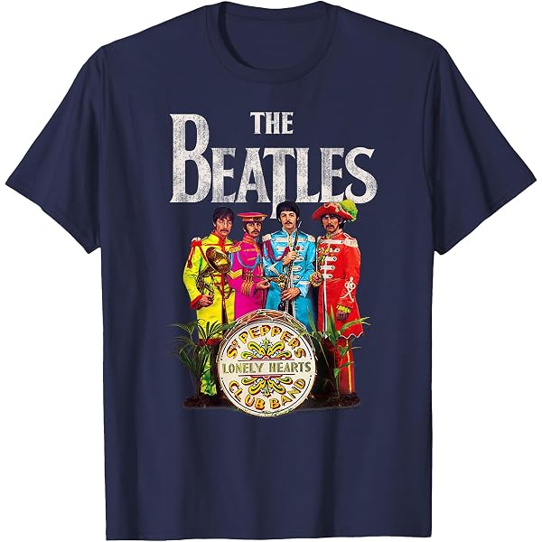 Camiseta Oficial The Beatles – US Tour NYC 1964, Diseño Gráfico Licenciado, Algodón Ligero Clásico
