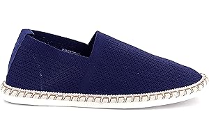 UOMO DESIGN - Men's Slip on Casual Mesh Fabric Espadrille - Evan