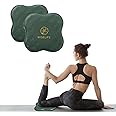 Wiselife Knee Pad | High Density Premium ECO-TPE Foam Material Pro-Grip Texture Soft Surface, Kneeling Support for Yoga, Cushion for Knees, Hands, Wrists, and Elbows (GREEN PRO - Set of 2)