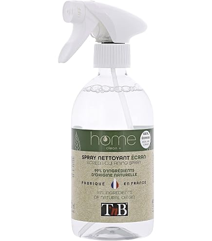 PandaCleaner Display Reiniger ohne Alkohol - 1000ml Spray Bottle - TV Reiniger - LCD Reiniger - Monitor Reiniger - Bildschirm Reinigung Schutz & Pflege (1000ml Sprühflasche
