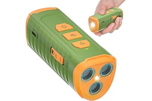 Honey Paws Dog Bark Deterrent Devices Sonic emitters 50ft Range Professional Dog Training Tool Anti Bark Device for Dogs Barking Silencer Rechargeable Indoor Outdoor Q03