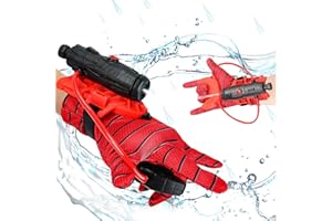 YongSral 2Pcs Spider Pistola de Agua, Guante Hero Launcher, Juegos de Launcher Glove, Guantes de Spiderman, Lanzadores de Spider Guantes, Guantes Lanzadores de Arañas, Adecuado para Juegos de rol