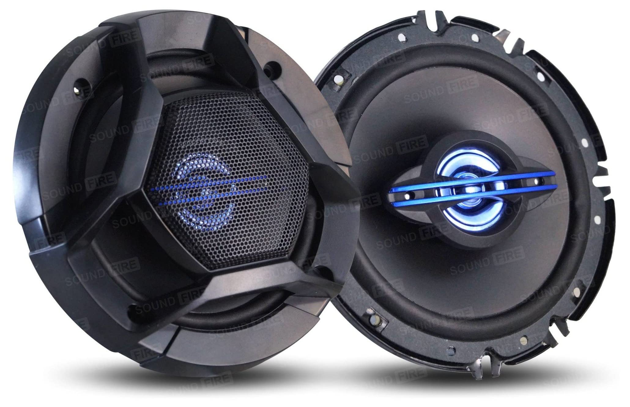 SOUND FIRE Performance Series SF-1630 6Inch 3-Way 270W MAX Co-Axial Car Speaker