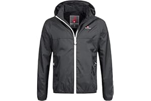 Höhenhorn Rigi męska kurtka przeciwdeszczowa, outdoorowa, rekreacyjna, z kapturem