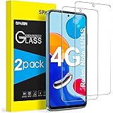 SPARIN Vetro Temperato per Xiaomi Redmi Note 11 / Note 11S / POCO M4 Pro 4G, Pellicola Prottetiva con Durezza 9H, 2 Pezzi