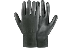 TS TACTICAL STORE Guantes Anti-corte BLACK Pro Táctil Premium | Nivel de anticorte: F | Ideal para proteger tus manos para bricolaje, trabajos, mecanicos, electricistas | Certificado EN388 | Black Pro Tactil (10)