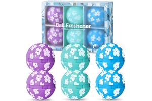 SCENTORINI Deodorisant Chaussures Anti-Odeurs, 6 Boules Désodorisantes, Lin Lavande Coton 3 parfums - Casiers, Sacs de Sport, Maisons, Bureaux et Voitures