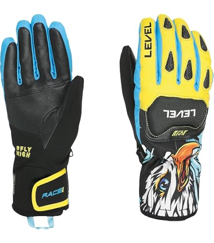 Level Worldcup CF Mitt Yellow-Blue - 8,5