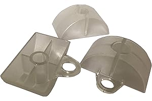 KÖNIG Abstandshalter für Wellplatten Sinus 76/18 transparent mit Lasche 100 Stück 0,125€/St.