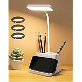 SaleOn LED Study Table Lamp for Students, 6 Month Warranty, Rechargeable Desk Lamp with Touch Control, Study Light for Study 