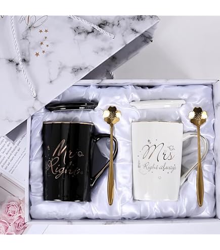 Borsa Portavino Mr. And Mrs. In Lino – Regalo Matrimonio Con Cordino, Adatta Per Bottiglia 750 Ml, Ecologica