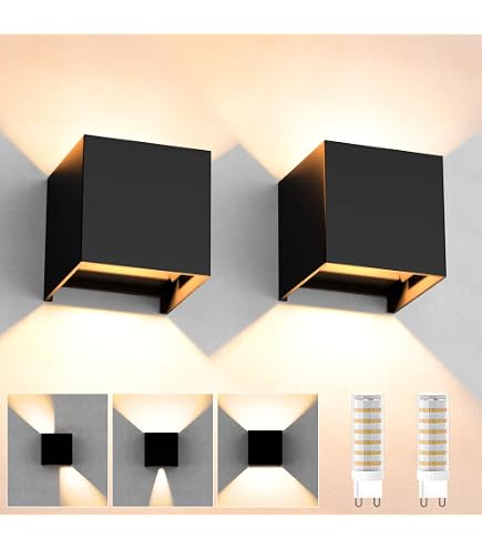 Kit 9 Barres LED Intelligentes Synchronisées Musique - Commande Vocale RVB - 24 Cm Noir