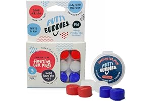 3-pair Pack of PUTTY BUDDIES Floating Formula Soft Silicone Ear Plugs for Swimming/ Bathing