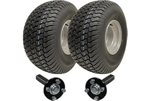 ‎PARNELLS Parnells - Atv Quad Anhänger-Set, 2 Stück Wanda-Reifen und Räder, 20 x 10,00-8 + 100 mm Stahlfelgen + 2 Naben-/Stichachsen, ohne Anhängerkupplung, Durchmesser 500 mm, 900 kg, nicht Straßenzulassung